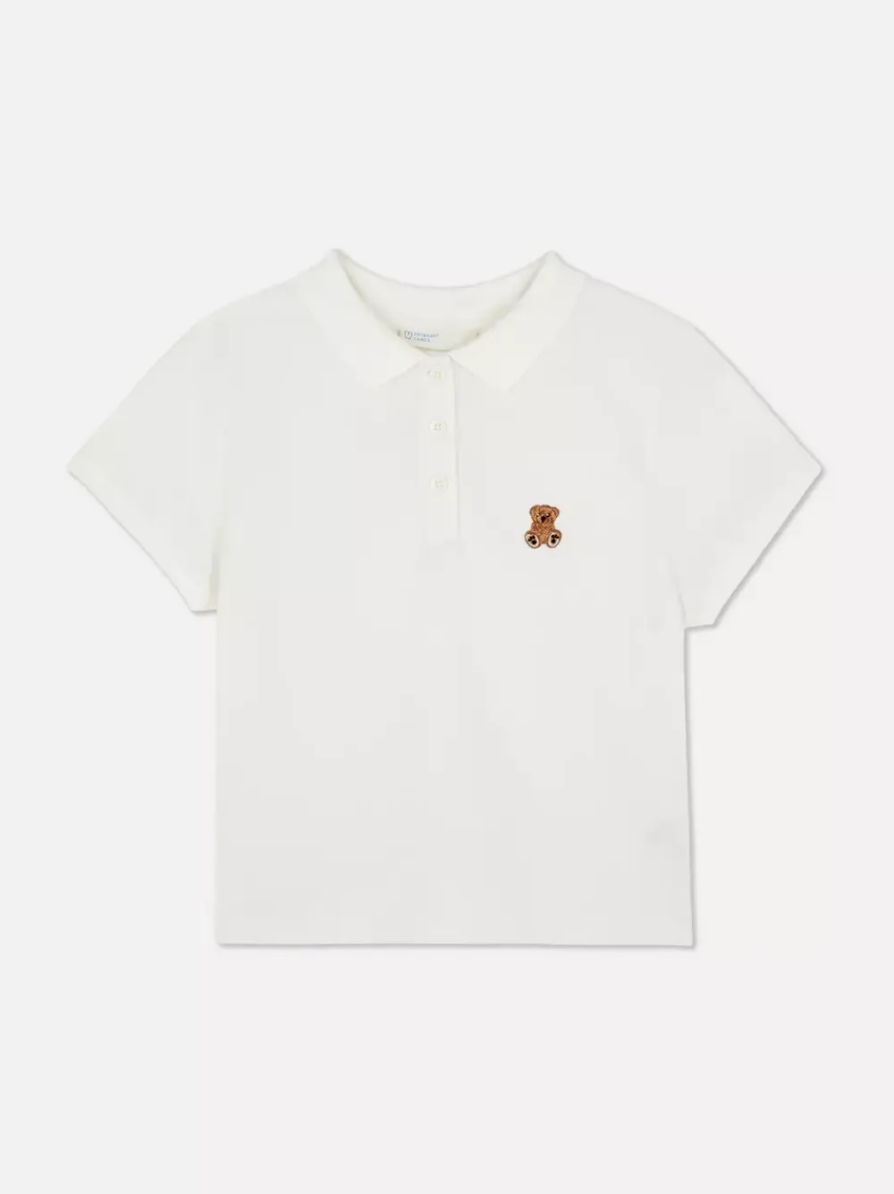 Primark Topy I T-Shirty<Koszulka polo z krótkim rękawem i haftowanym misiem