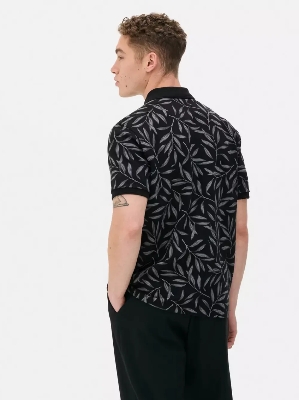 Primark Garnitury I Eleganckie Ubrania|Topy I T-Shirty<Koszulka polo z nadrukiem