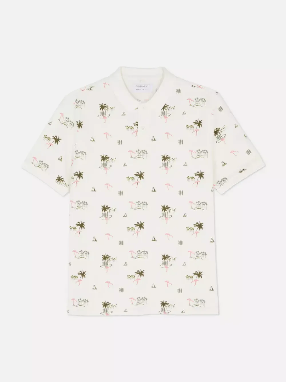 Primark Garnitury I Eleganckie Ubrania|Topy I T-Shirty<Koszulka polo z nadrukiem
