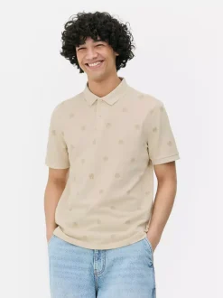 Primark Garnitury I Eleganckie Ubrania|Topy I T-Shirty<Koszulka polo z nadrukiem