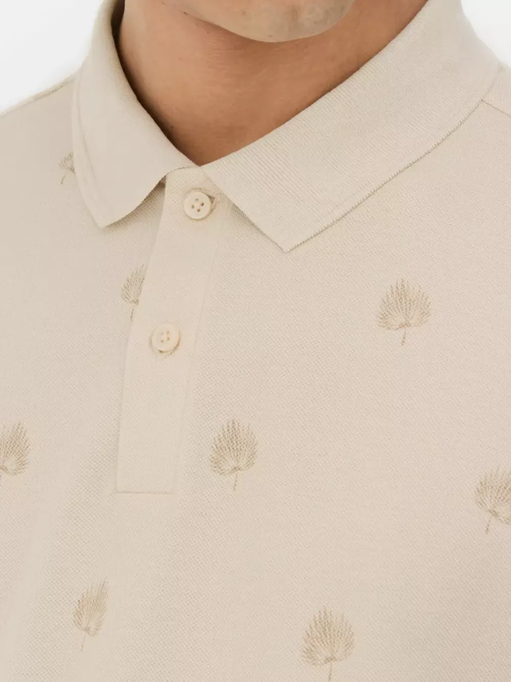 Primark Garnitury I Eleganckie Ubrania|Topy I T-Shirty<Koszulka polo z nadrukiem