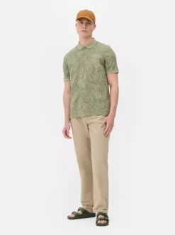Primark Garnitury I Eleganckie Ubrania|Topy I T-Shirty<Koszulka polo z nadrukiem