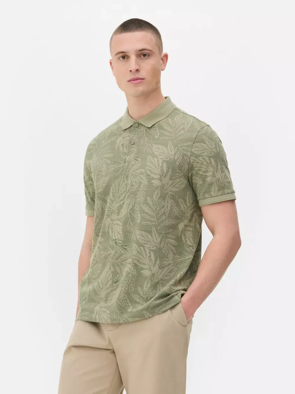Primark Garnitury I Eleganckie Ubrania|Topy I T-Shirty<Koszulka polo z nadrukiem