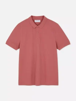 Primark Topy I T-Shirty|Garnitury I Eleganckie Ubrania<Koszulka polo z piki z krótkim rękawem