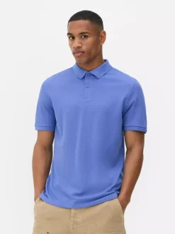 Primark Garnitury I Eleganckie Ubrania|Topy I T-Shirty<Koszulka polo z piki z krótkim rękawem