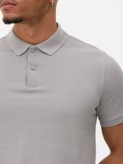 Primark Garnitury I Eleganckie Ubrania|Topy I T-Shirty<Koszulka polo z piki z krótkim rękawem