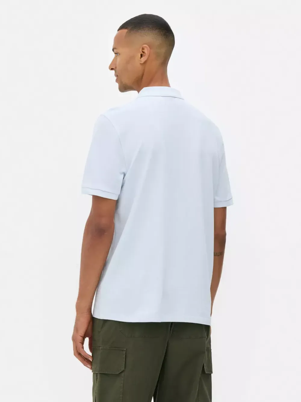 Primark Garnitury I Eleganckie Ubrania|Topy I T-Shirty<Koszulka polo z piki z krótkim rękawem