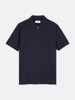 Primark Garnitury I Eleganckie Ubrania|Topy I T-Shirty<Koszulka polo z tkaniny seersucker