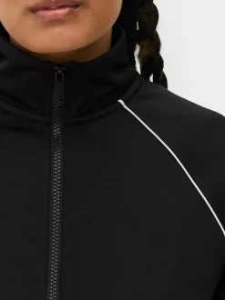 Primark Odzież Domowa I Na Siłownię|Bluzy<Koszulka sportowa z zapięciem na zamek