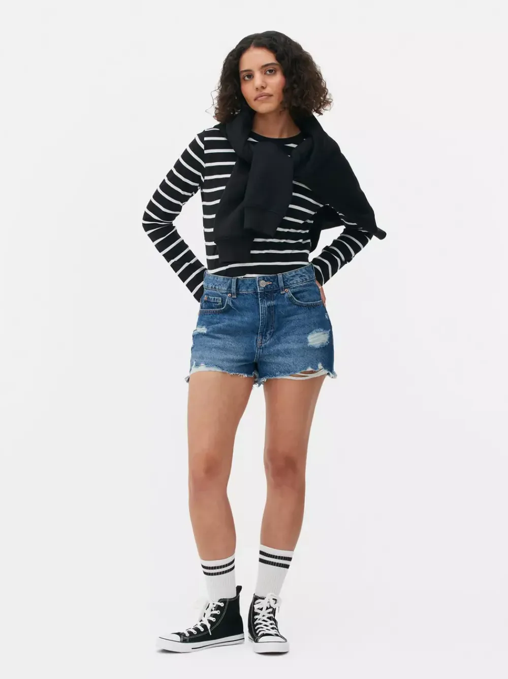 Primark Topy I T-Shirty<Koszulka z długim rękawem w paski
