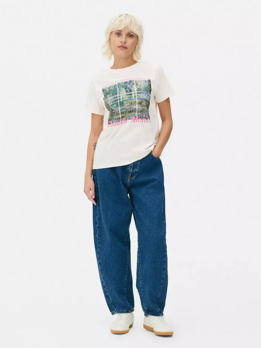 Primark Topy I T-Shirty<Koszulka z dziełem Claude'a Moneta