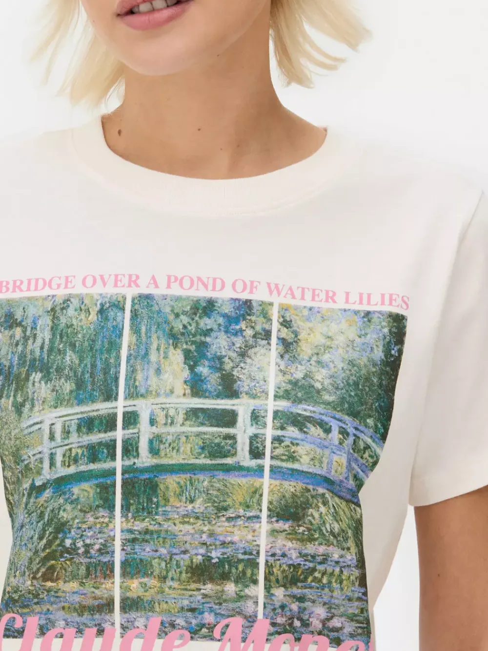 Primark Topy I T-Shirty<Koszulka z dziełem Claude'a Moneta