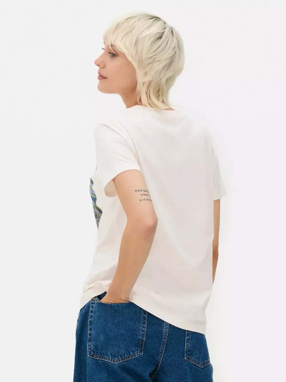 Primark Topy I T-Shirty<Koszulka z dziełem Claude'a Moneta