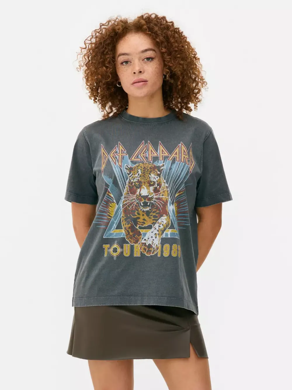Primark Topy I T-Shirty<Koszulka z motywem zespołu Def Leppard