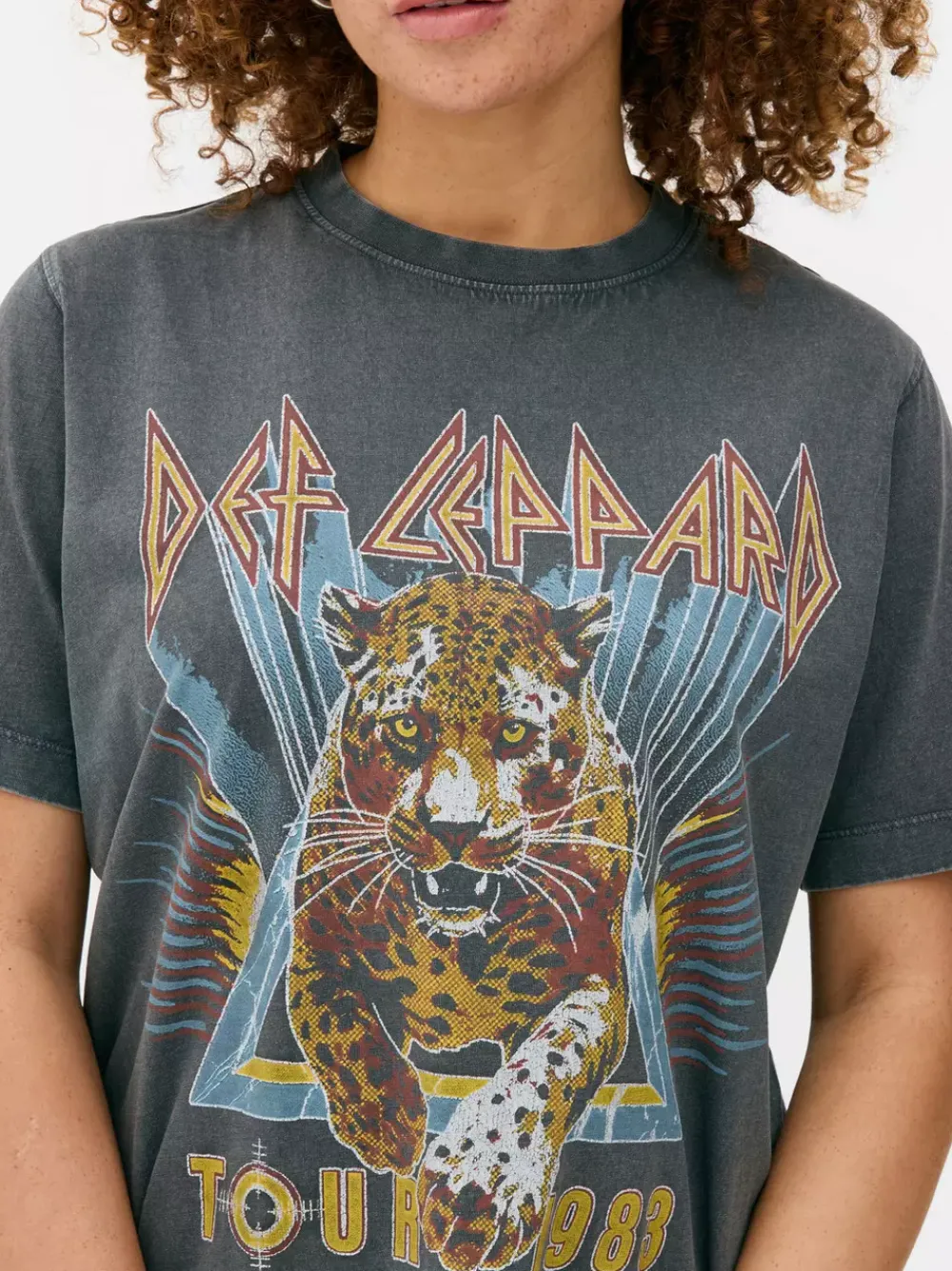 Primark Topy I T-Shirty<Koszulka z motywem zespołu Def Leppard