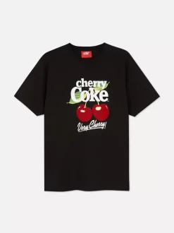Primark Topy I T-Shirty<Koszulka z nadrukiem Cherry Coke