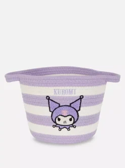 Primark Pudełka I Kosze<Kosz w paski z motywem Kuromi z Hello Kitty