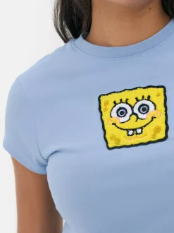 Primark Góry Od Piżamy<Krótka góra od piżamy z motywem SpongeBoba