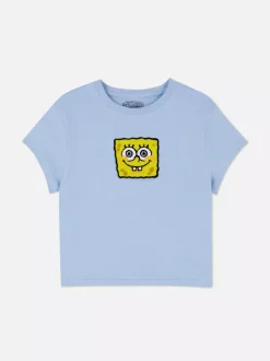 Primark Góry Od Piżamy<Krótka góra od piżamy z motywem SpongeBoba