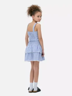 Dzieci Primark Topy I T-Shirty<Krótka koronkowa bluzka w kratę vichy