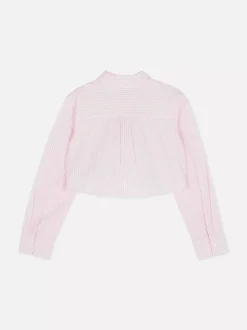 Dzieci Primark Koszule I Bluzki|Topy I T-Shirty<Krótka koszula w paski