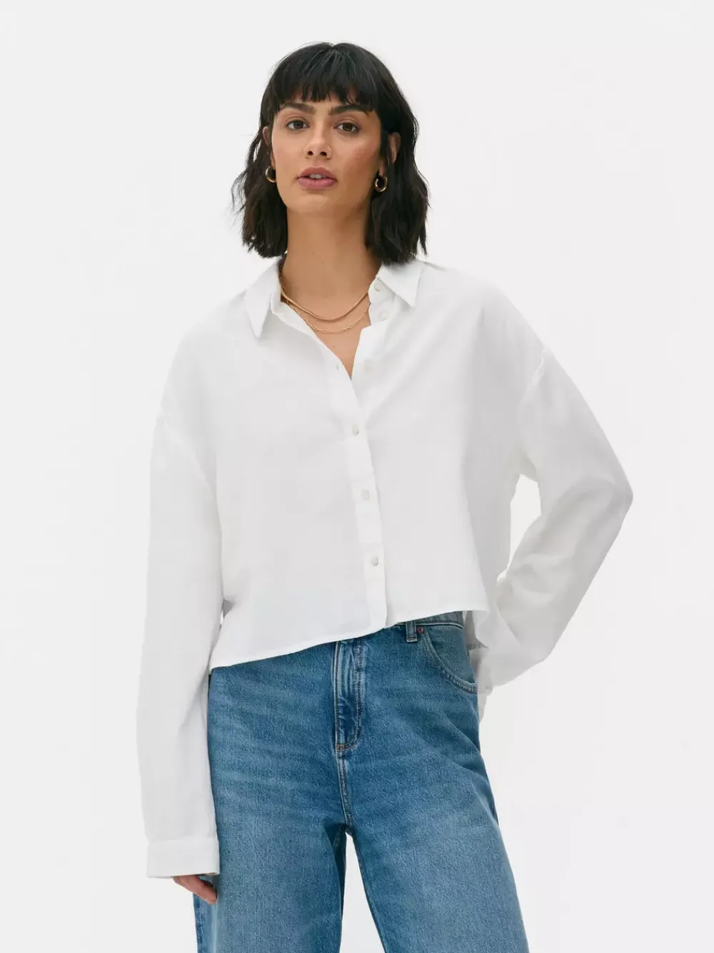 Primark Koszule I Bluzki<Krótka koszula z długim rękawem