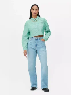 Primark Koszule I Bluzki<Krótka koszula z naszywaną kieszenią
