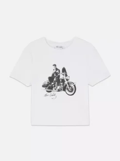 Primark Topy I T-Shirty<Krótka koszulka z motywem Elvisa