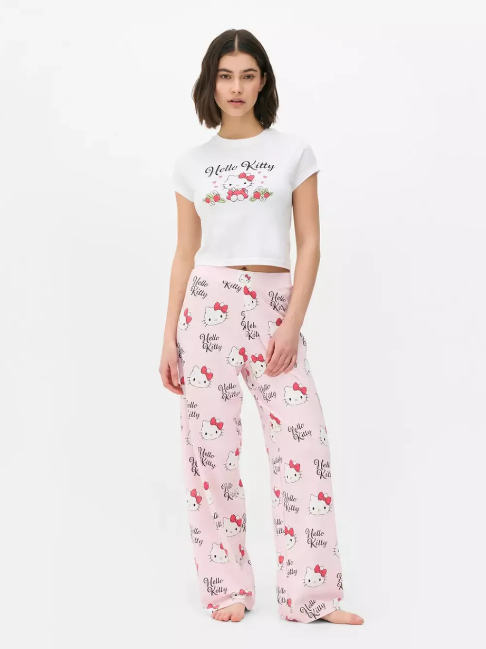 Primark Góry Od Piżamy<Krótka koszulka z motywem Hello Kitty
