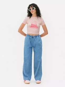 Primark Topy I T-Shirty<Krótka koszulka z motywem Hello Kitty