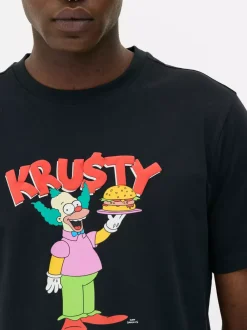 Primark Piżamy<Krótka piżama z Klaunem Krusty z Simpsonów