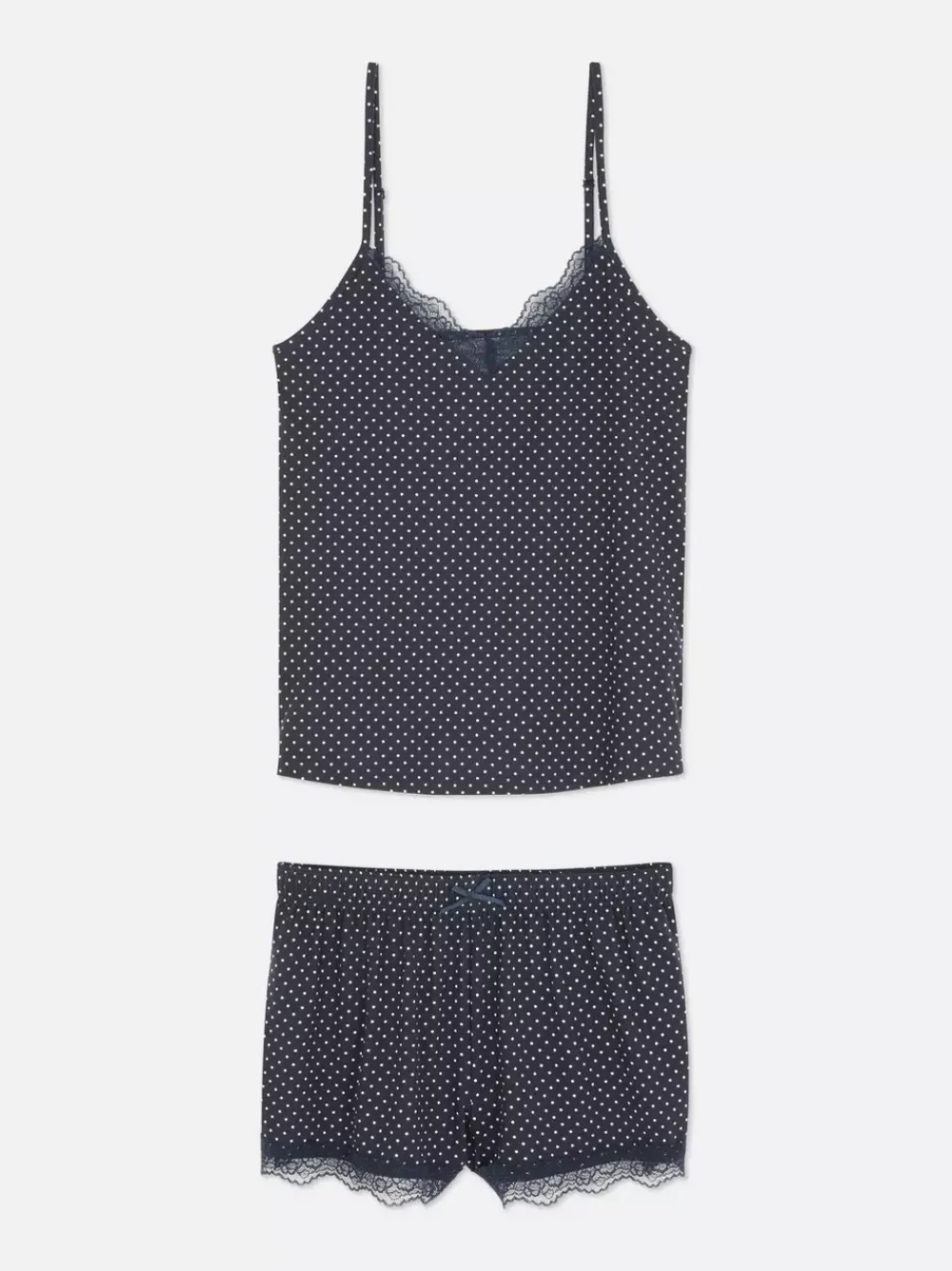 Primark Zestawy Piżamowe<Krótka piżama z koronkowym wykończeniem