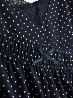 Primark Zestawy Piżamowe<Krótka piżama z koronkowym wykończeniem