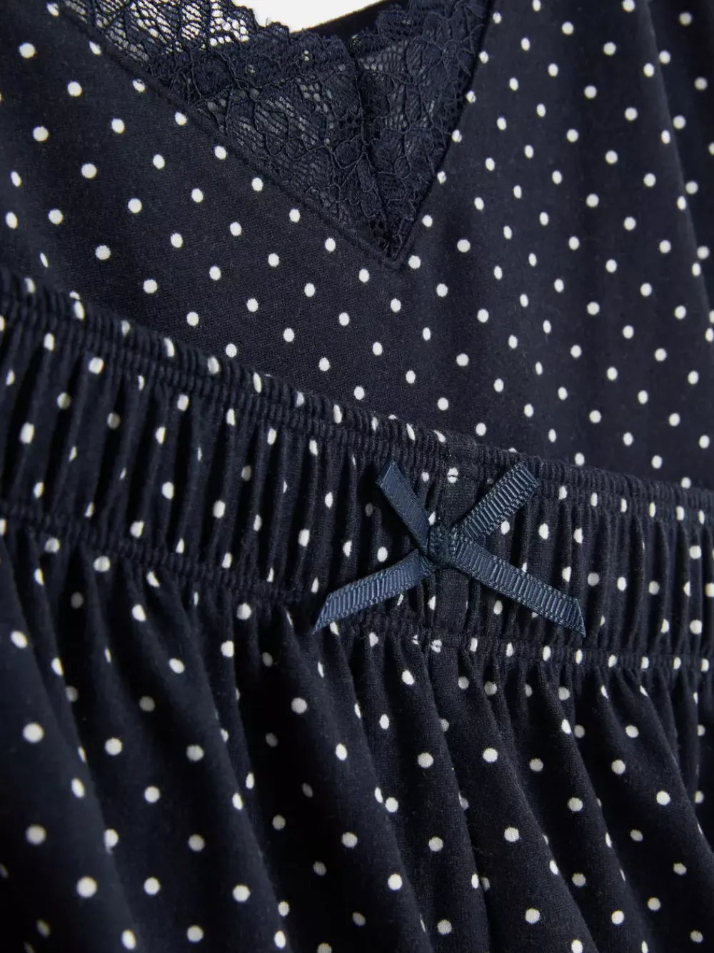 Primark Zestawy Piżamowe<Krótka piżama z koronkowym wykończeniem