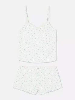 Primark Zestawy Piżamowe<Krótka piżama z koronkowym wykończeniem