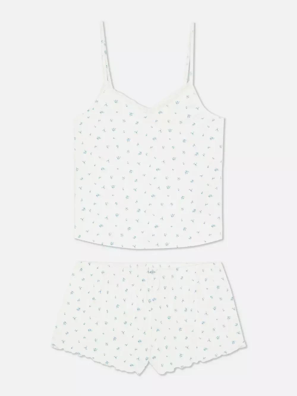 Primark Zestawy Piżamowe<Krótka piżama z koronkowym wykończeniem