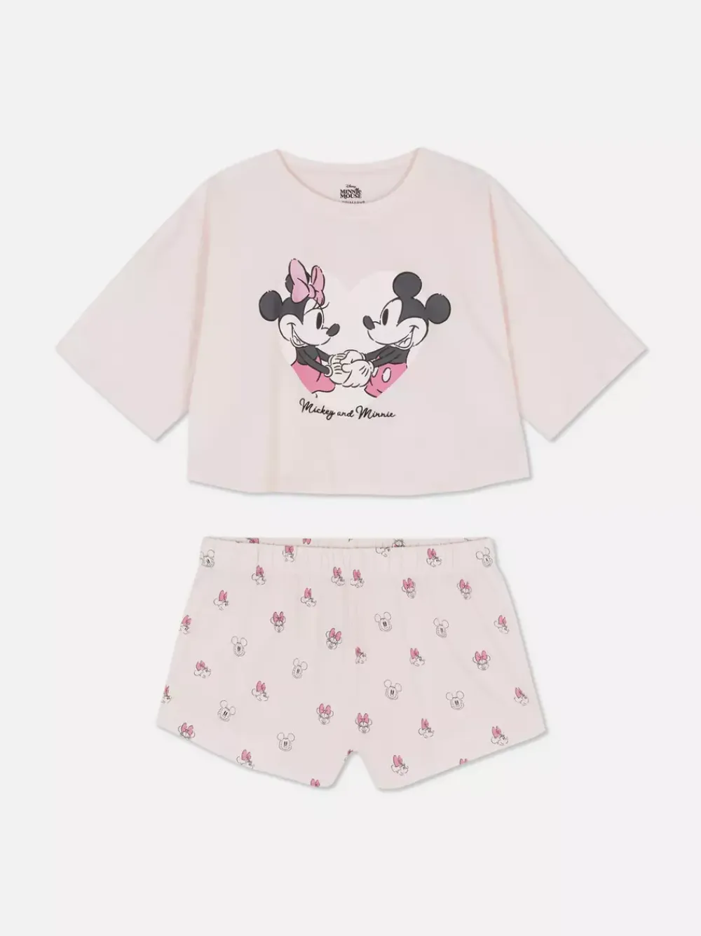 Primark Zestawy Piżamowe<Krótka piżama z motywem Myszki Minnie Disneya