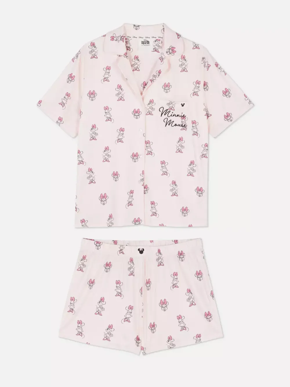 Primark Zestawy Piżamowe<Krótka piżama z motywem Myszki Minnie Disneya
