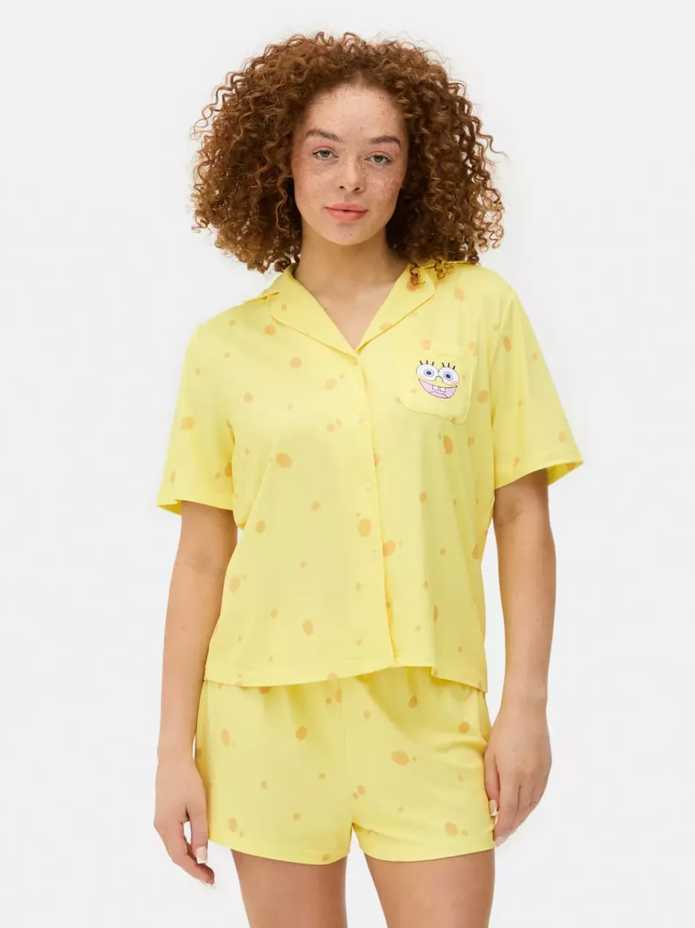 Primark Zestawy Piżamowe<Krótka piżama z motywem Spongeboba Kanciastoportego