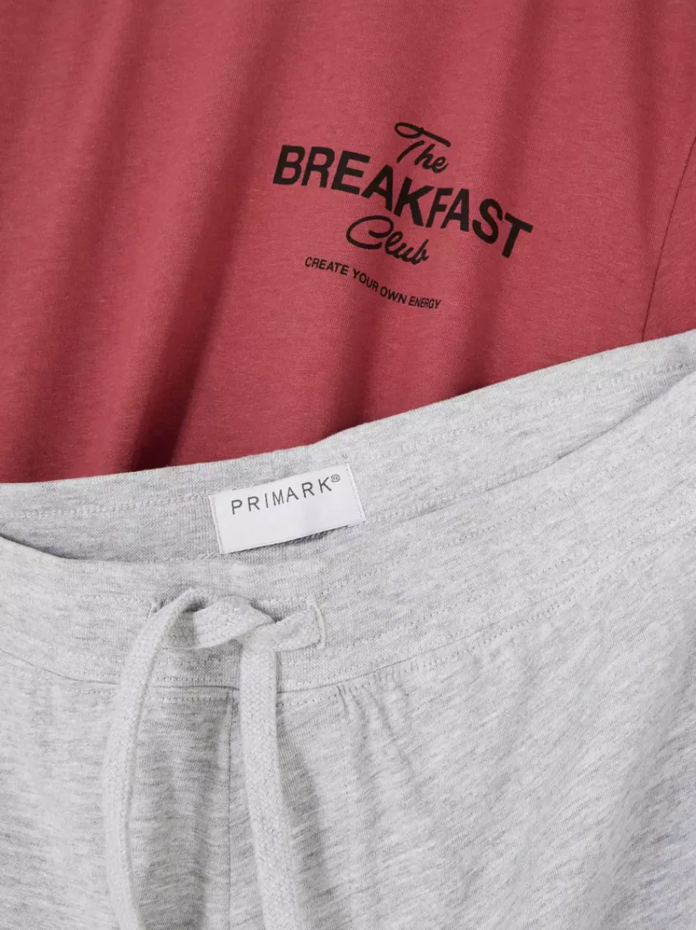 Primark Piżamy<Krótka piżama z napisem Breakfast Club