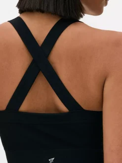 Primark Odzież Domowa I Na Siłownię|Topy I T-Shirty<Krótki bezszwowy top na siłownię