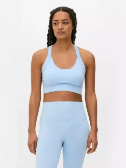 Primark Odzież Domowa I Na Siłownię|Topy I T-Shirty<Krótki bezszwowy top na siłownię