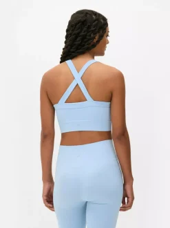 Primark Odzież Domowa I Na Siłownię|Topy I T-Shirty<Krótki bezszwowy top na siłownię
