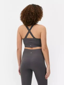 Primark Odzież Domowa I Na Siłownię|Topy I T-Shirty<Krótki bezszwowy top na siłownię