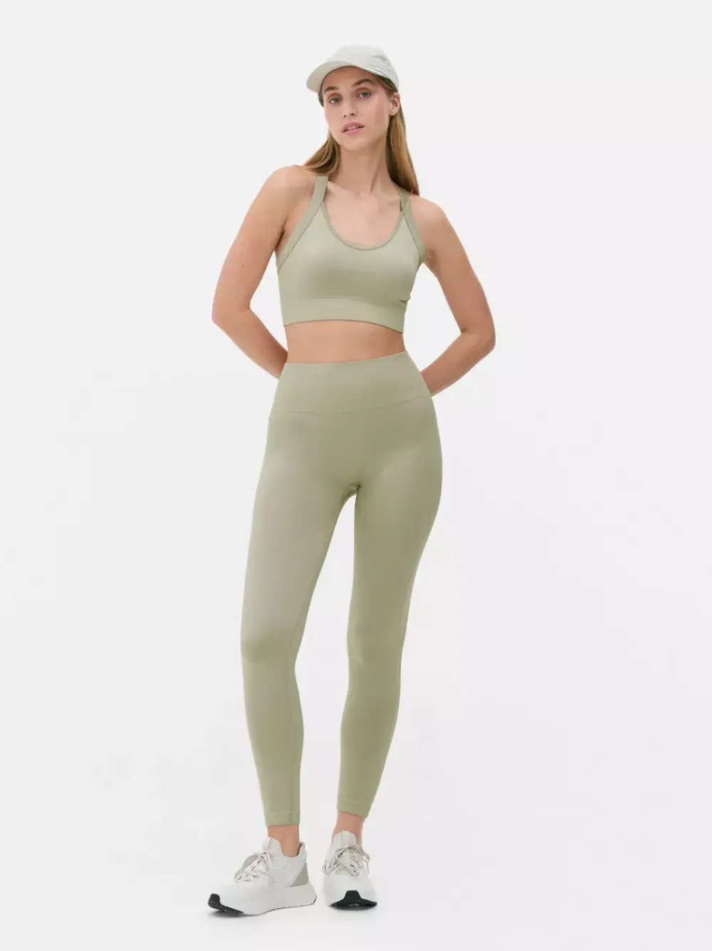 Primark Odzież Domowa I Na Siłownię|Topy I T-Shirty<Krótki bezszwowy top na siłownię