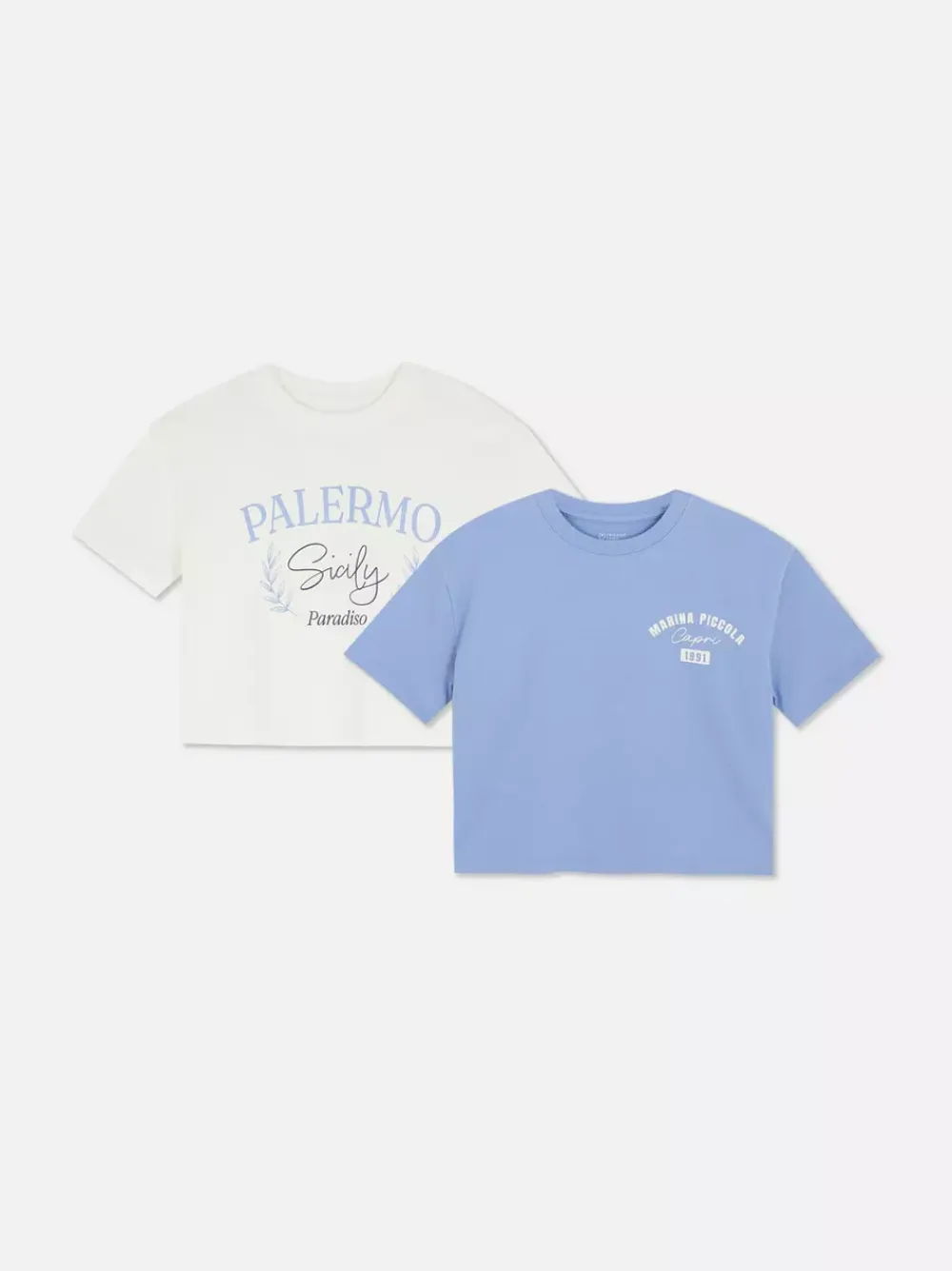 Dzieci Primark Topy I T-Shirty<Krótkie T-shirty, 2 szt.