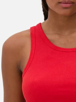 Primark Topy I T-Shirty<Krótki prążkowany top w stylu bokserki