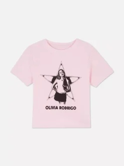 Primark Topy I T-Shirty<Krótki T-shirt z motywem Olivii Rodrigo