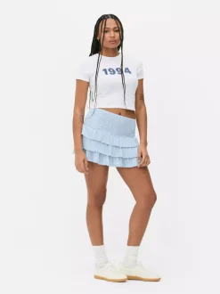Primark Topy I T-Shirty<Krótki T-shirt z nadrukiem