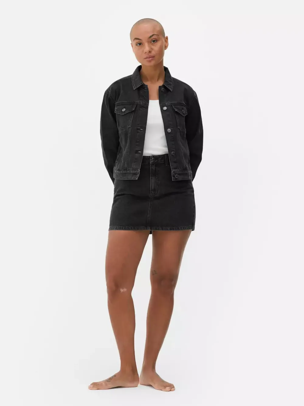 Primark Płaszcze I Kurtki<Kurtka jeansowa z efektem znoszenia